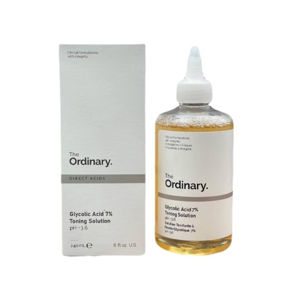 تونر گلیکولیک اسید 7% اوردینری درخشان کننده و لایه بردار