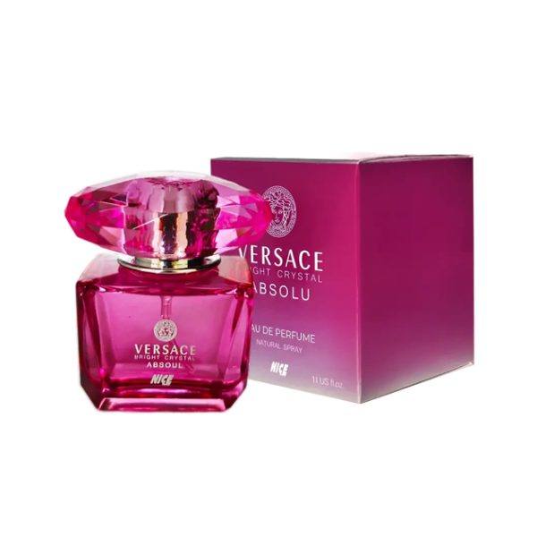 ادوپرفیوم زنانه نایس پاپت Nice مدل ورساچه برایت کریستال ابسولو Versace Bright Crystal Absolu