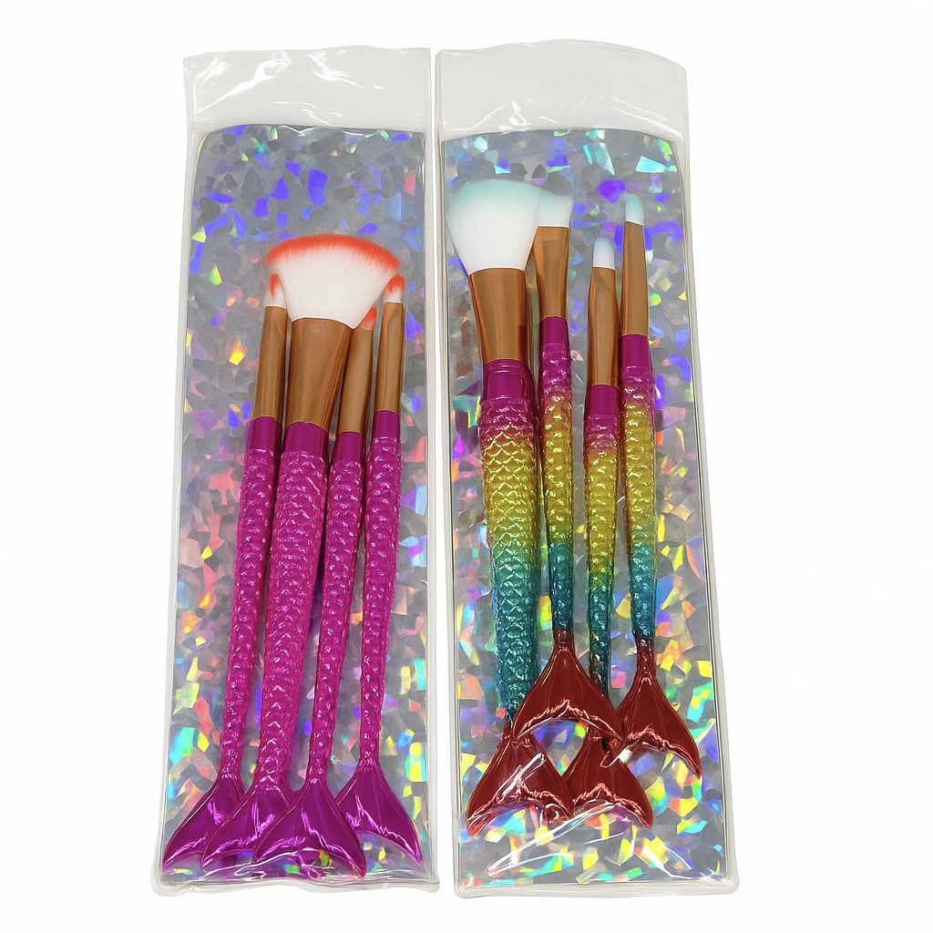 IMG_0900 ست براش چهار تیکه پری دریایی - تصویر 1