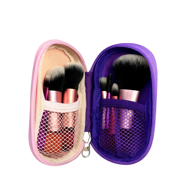 ست براش کیفی زیپ دار ده تیکه