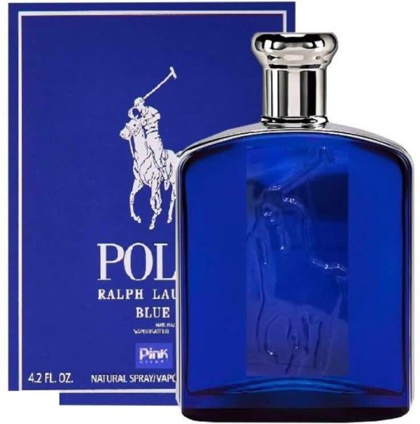 ادوپرفیوم مردانه پینک ویژوآل Pink مدل پلو بلو Polo Blue