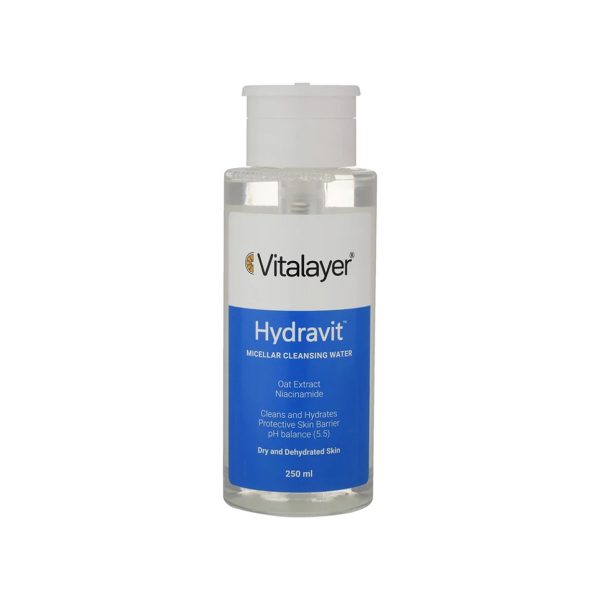 میسلار واتر ویتالیر مدل Hydravit مناسب پوست خشک