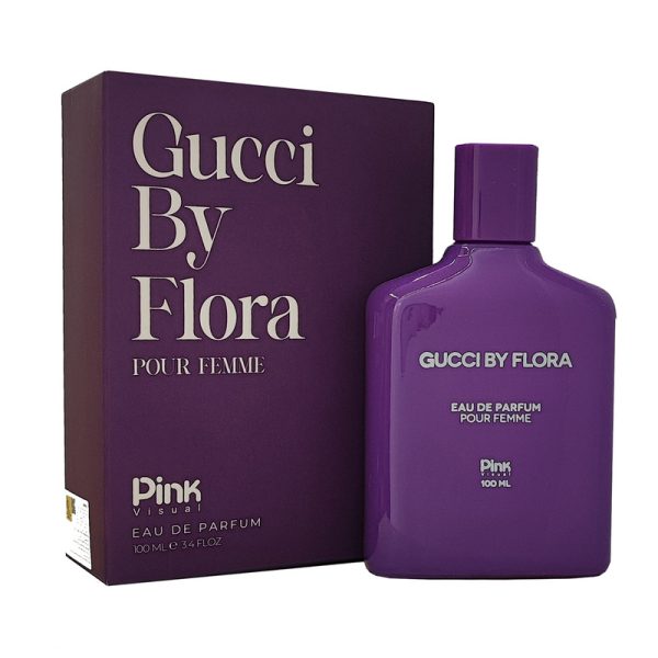 ادوپرفیوم زنانه پینک ویژوآل مدل Gucci Flora