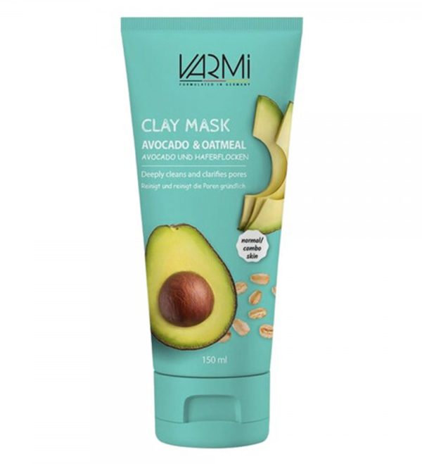 ماسک خاک رس وارمی حاوی آووکادو و جو